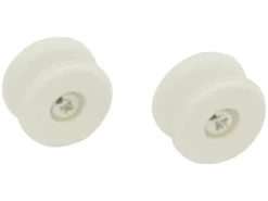 Gardinia Schnurwickler inkl. Schrauben Weiß 6-er Pack