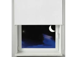 Gardinia Seitenzug-Rollo Thermo 142 cm x 180 cm Weiß