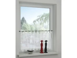 Gardinia Spannvitrage Ø 7/9 mm Schwarz-Matt 90 cm - 130 cm* Gardinenstangen