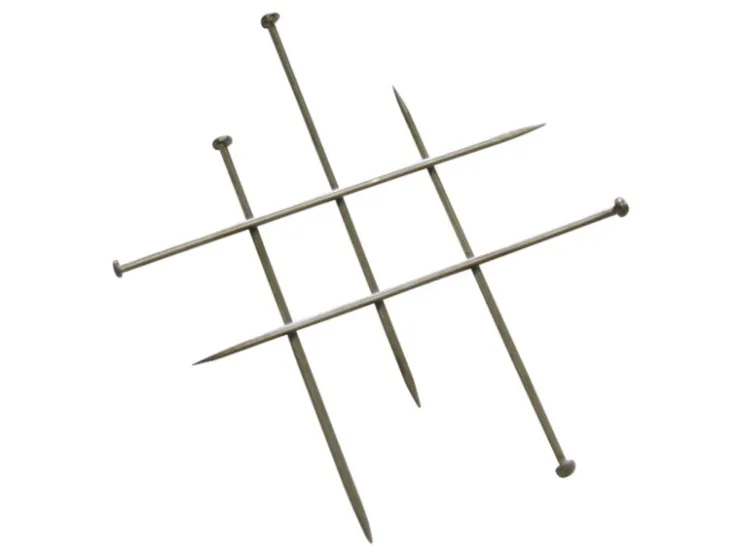 Gardinia Stecknadeln Metall Chrom 300-er Pack* Vorhänge|Gardinenschienen