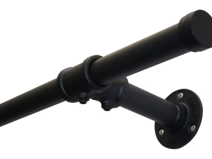 Gardinia T - Stück Industrial Home Ø 25 mm Schwarz* Seilspanngarnituren