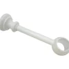 Gardinia Träger Bifo für Ø 28 mm geschlossen Weiß 17 cm