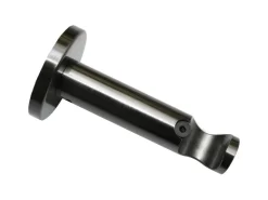 Gardinia Träger Chicago für Ø 20 mm offen Titan 8 cm