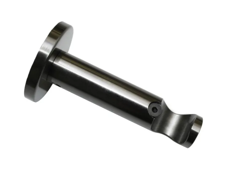 Gardinia Träger Chicago für Ø 20 mm offen Titan 8 cm