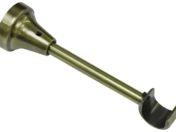 Gardinia Träger Europa offen kurz Messing-Antik 14 cm