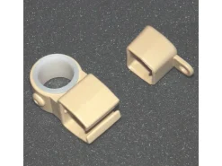 Gardinia U-Halter mit Endkappen 2-er Pack