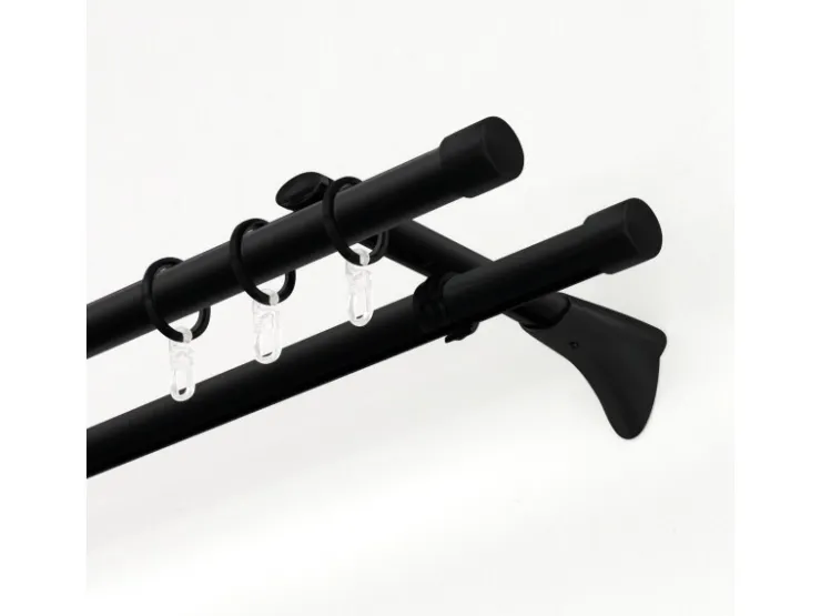 Gardinia Universal Träger Chicago 1 - und 2 - Lauf Schwarz - Matt