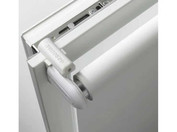 Gardinia Universal-Klemmträger Metall Weiß 2-er Pack* Vorhänge|Gardinen