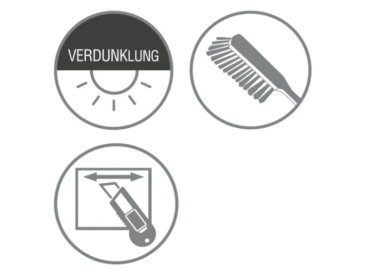 Gardinia Verdunkelungsrollo Blackout 142 cm x 180 cm