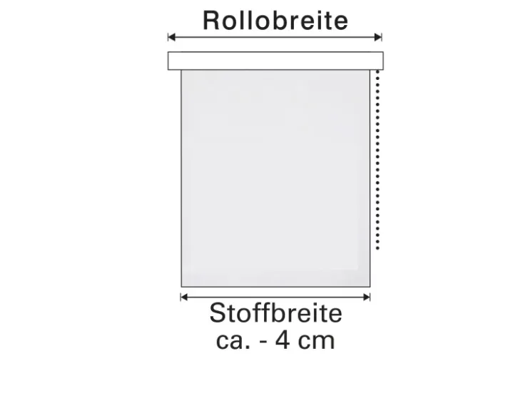 Gardinia Verdunkelungsrollo Thermo Struktur 102 cm x 180 cm Natur* Raffrollos