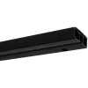 Gardinia Vorhangschienen-Set 1-Lauf Schwarz 210 cm* Gardinenschienen