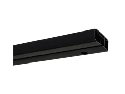 Gardinia Vorhangschienen-Set 1-Lauf Schwarz 210 cm* Gardinenschienen