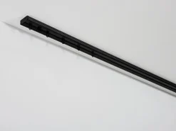 Gardinia Vorhangschienen-Set 1-Lauf Schwarz 210 cm* Gardinenschienen