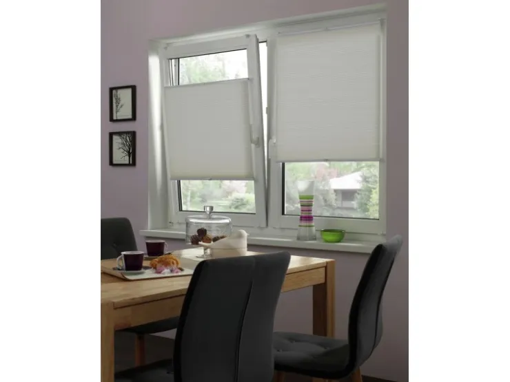 Gardinia Wabenplissee Concept Thermo energiesparend Abdunklung 90 x 130 cm Weiß* Plissees