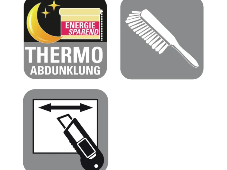 Gardinia Wabenplissee Concept Thermo energiesparend Abdunklung 90 x 130 cm Weiß* Plissees