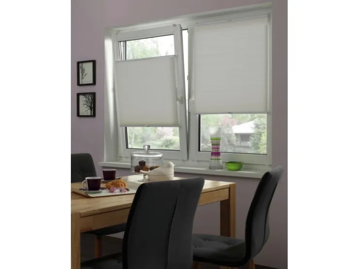 Gardinia Wabenplissee Concept Thermo energiesparend Abdunklung 70 x 130 cm Weiß* Plissees