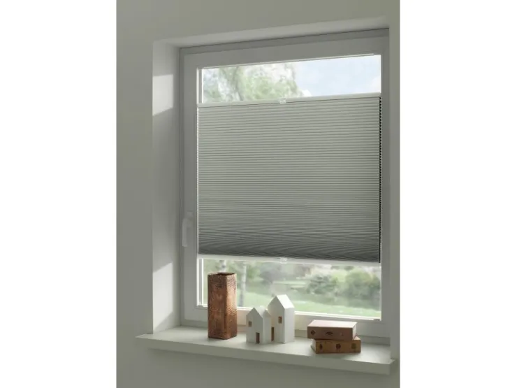 Gardinia Wabenplissee Concept Thermo energiesparend Abdunklung 70 x 130 cm Weiß* Plissees