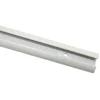 Gardinia Zierstabprofil Aluminium Weiß 160 cm