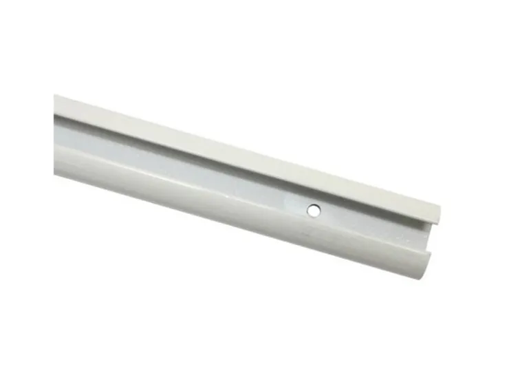 Gardinia Zierstabprofil Aluminium Weiß 160 cm