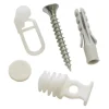 Gardinia Zubehör-Set Vorhangschiene 2-läufig Weiß