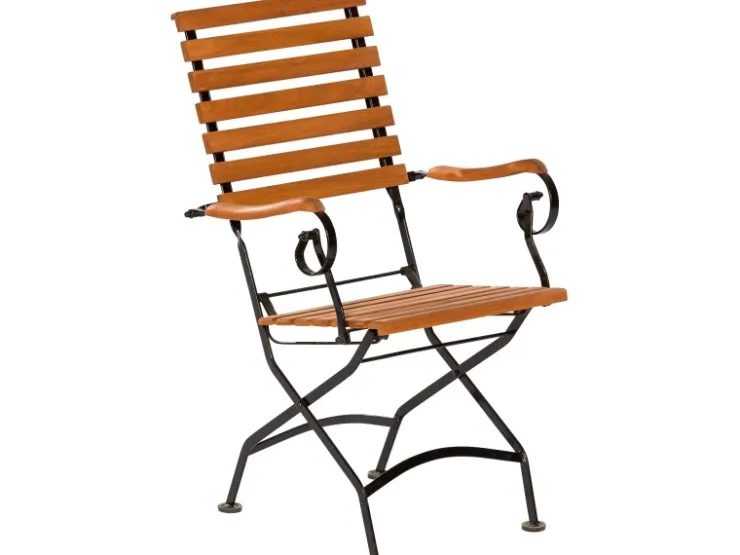 Merxx Gartensessel Schlossgarten Braun mit hoher Rückenlehne* Sessel
