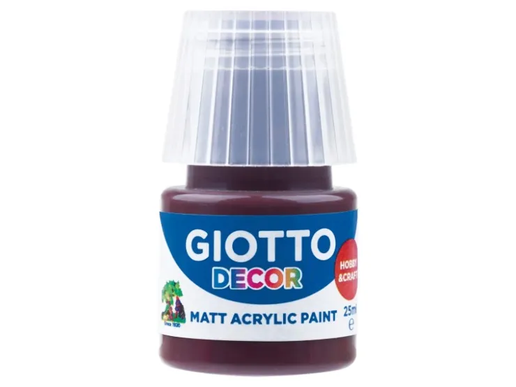 Giotto Decor Acrylic matte Acrylfarbe Sepia 25 ml* Künstlerfarben