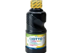 Giotto School Paint super auswaschbare Temperafarben Schwarz 250 ml* Bastelfarben