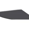 Glasregal Bransley 0,6 cm x 25 cm x 25 cm Schwarz