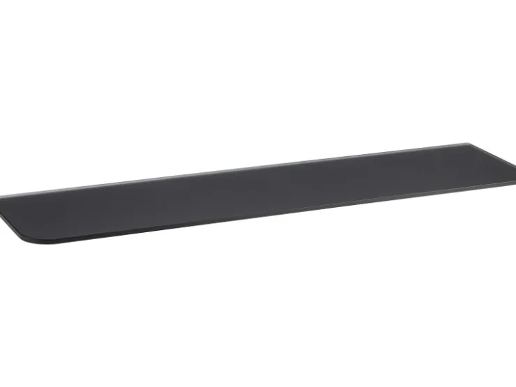 Glasregal Bransley 0,6 cm x 60 cm x 15 cm Schwarz* Wandregale