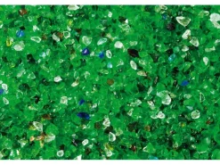 Scherf Glassplitt Garten-Grün 4 - 8 mm 10 kg PE-Sack* Zimmerbrunnen