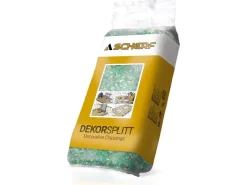 Scherf Glassplitt Garten-Grün 4 - 8 mm 10 kg PE-Sack* Zimmerbrunnen