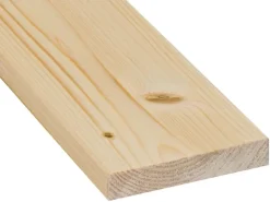 Glattkantbrett Fichte/Tanne gehobelt gefast 18 mm x 95 mm x 2100 mm* Regale Massivholz