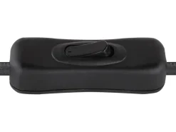 Globo LED-Tischlampe Illa 1-flammig Schwarz matt 200 x 150 x 500 mm