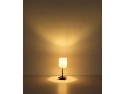 Globo Tischlampe Gabriele 1-flammig Schwarz matt 150 x 350 mm* Weitere Regale