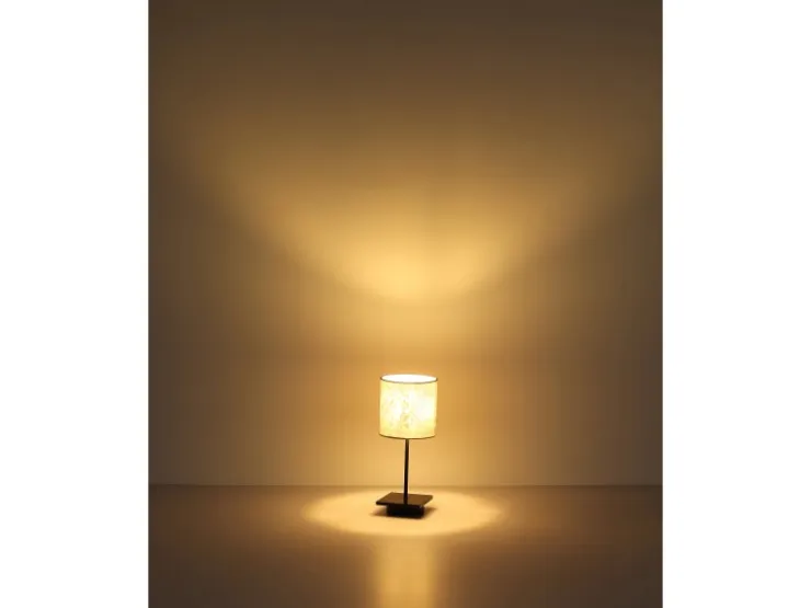 Globo Tischlampe Gabriele 1-flammig Schwarz matt 150 x 350 mm* Weitere Regale