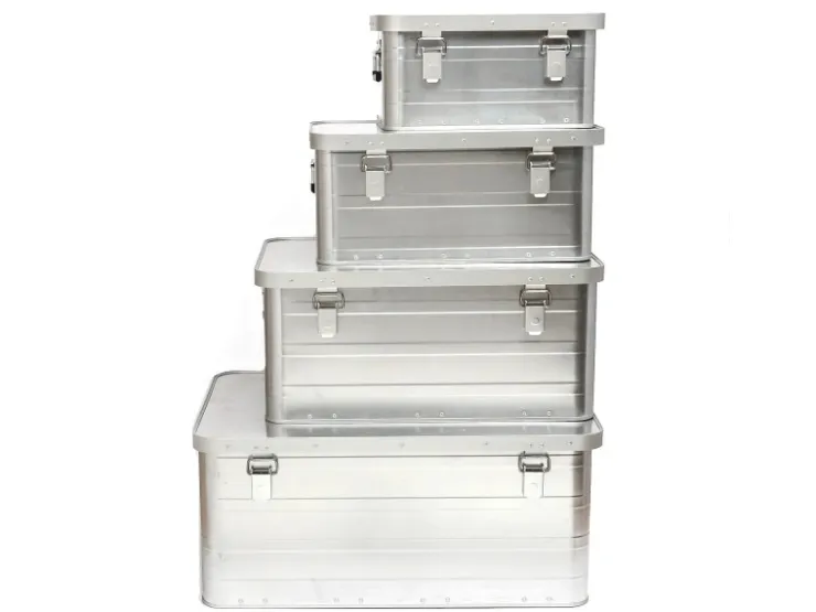 GORANDO Aluminium Transportkiste Größe M SAFARI Universal Alubox* Aufbewahrung