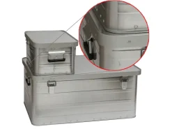 GORANDO Aluminium Transportkiste Größe M SAFARI Universal Alubox* Aufbewahrung