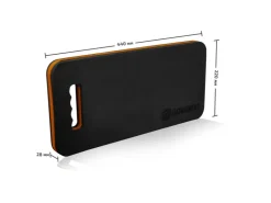 GORANDO Premium Kniekissen für Garten Haus Werkstatt Sitzkissen Kniematte 44x22cm Orange* Kissen