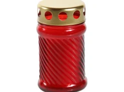 Grablampe Iglesia_A aus Glas mit Brenner* Kerzen
