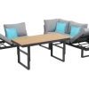 Greemotion Lounge-Gruppe San José 3-teilig Braun* Sofas
