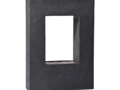 Dobar Großer Design-Gartenbrunnen mit Pflanzen-Option 54,5 cm x 19 cm x 76 cm* Zimmerbrunnen