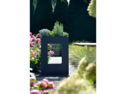 Dobar Großer Design-Gartenbrunnen mit Pflanzen-Option 54,5 cm x 19 cm x 76 cm* Zimmerbrunnen