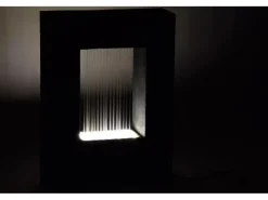 Dobar Großer Design-Gartenbrunnen mit Pflanzen-Option 54,5 cm x 19 cm x 76 cm* Zimmerbrunnen