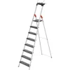 Hailo Alu-Sicherheits-Stehleiter L100 TopLine 8-stufig