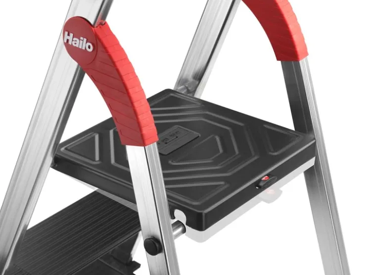Hailo Alu-Sicherheits-Stehleiter L100 TopLine 6-stufig* Leitern|Klapptritte