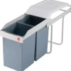 Hailo Einbau-Mülleimer Multi Box 2 x 14 l* Malerbedarf