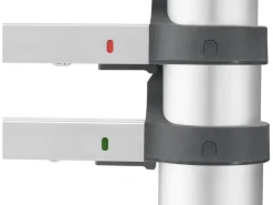 Hailo Sicherheits-Teleskopleiter FlexLine 380 Aluminium 13-stufig bis 150 kg