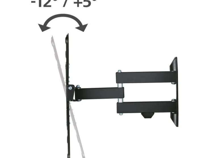Hama TV-Wandhalterung Fullmotion 1 Stern 165cm (65") 2 Arme Schwarz