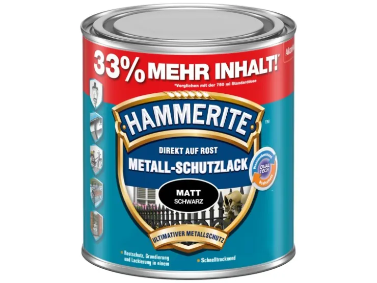 Hammerite Metall-Schutzlack 1 l
