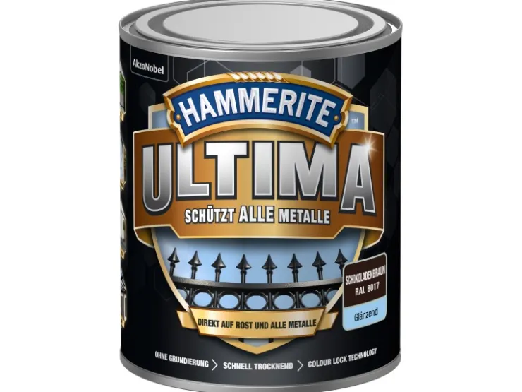Hammerite Ultima Premium Metall-Schutzlack glänzend 750 ml* Speziallacke